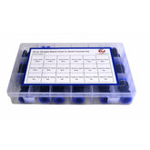 Twin Eagle Imports Grab Kits 58 pc Pushfit air joiner Metric Quick Connect Grab Kit Assortment